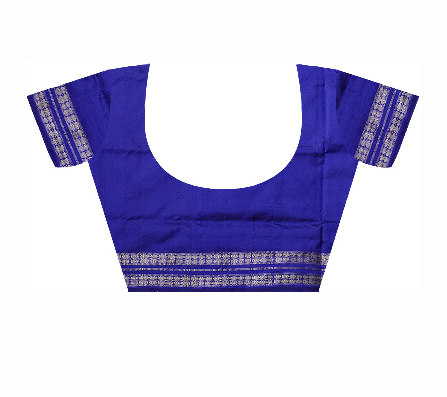 Maroon, Black & Purple color 5kuthi pasapali pata saree. - Koshali Arts & Crafts Enterprise