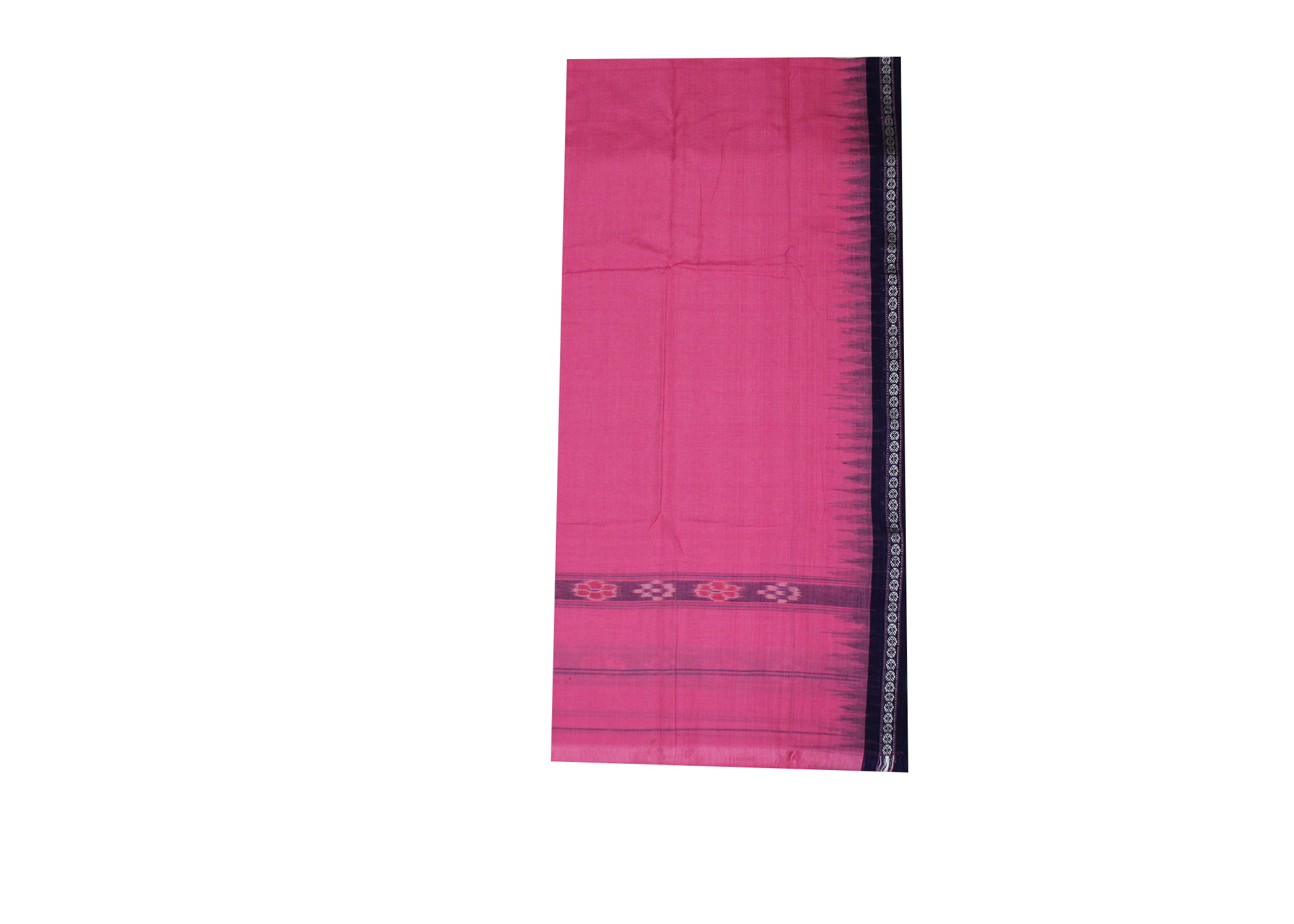 Handloom Pure Cotton Sambalpuri Gamcha \ Handloom Napkin of 2 mtr For Men. - Koshali Arts & Crafts Enterprise