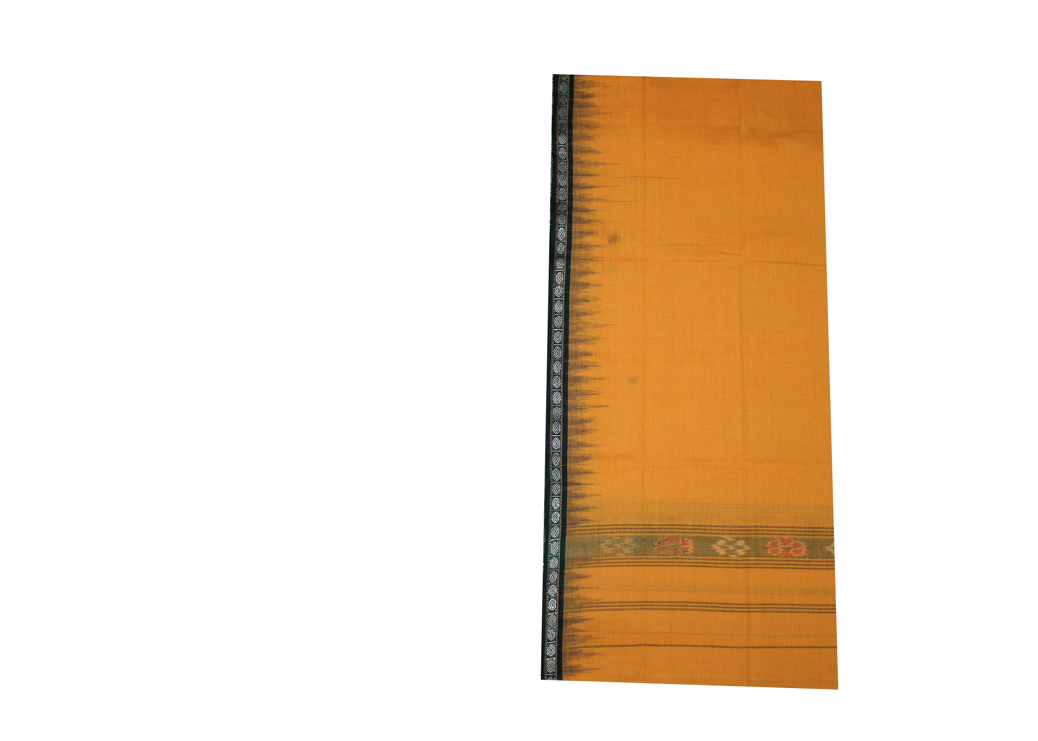 Handloom Pure Cotton Sambalpuri Gamcha \ Handloom Napkin of 2 mtr For Men. - Koshali Arts & Crafts Enterprise