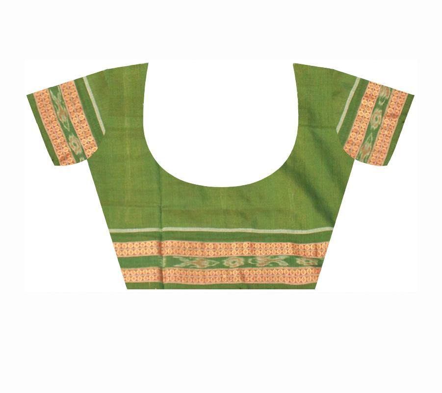 Maroon and black dual color Sambalpuri cotton saree with blouse piece. - Koshali Arts & Crafts Enterprise