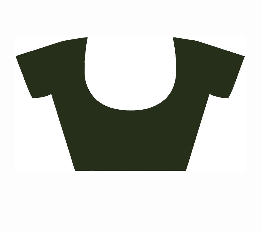 GREY AND MEHENDI COLOR PURE COTTON SAREE, WITH OUT BLOUSE PIECE. - Koshali Arts & Crafts Enterprise