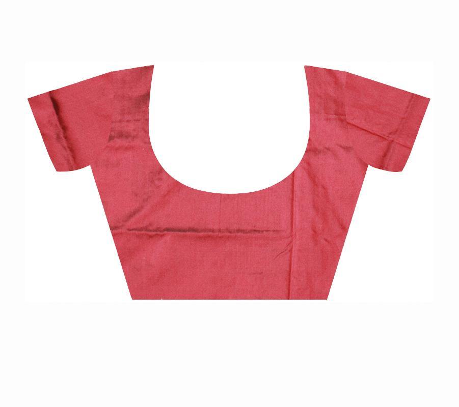 Black color zigzag pattern Sambalpuri pata saree with blouse piece - Koshali Arts & Crafts Enterprise