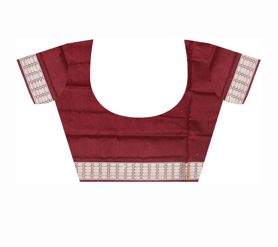 LATEST NEW COLLECTION ROSYBROWN AND COFFEE COLOR BASE, PURE SILK SAREE WITH BLOUSE PIECE. - Koshali Arts & Crafts Enterprise