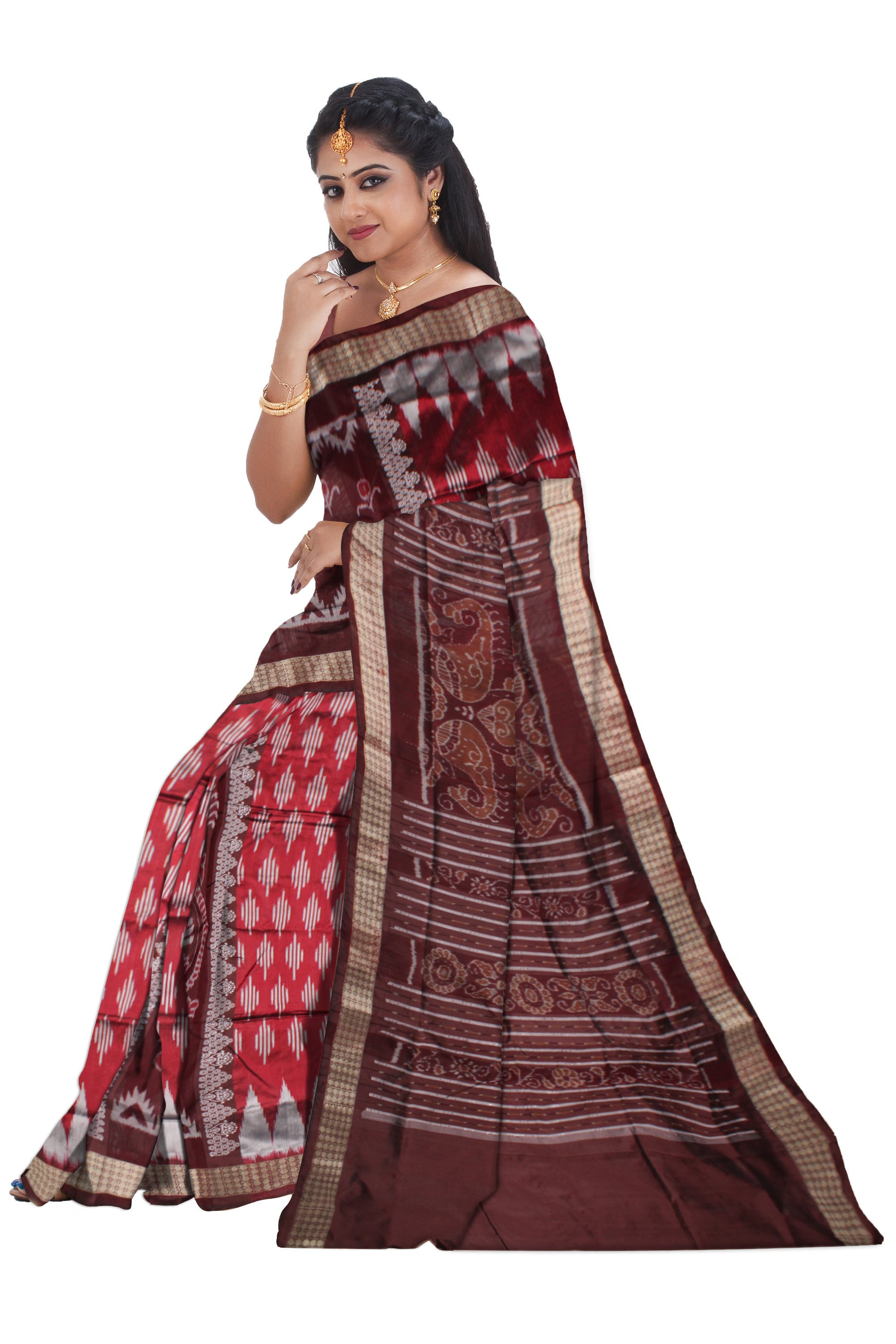 Authentic Pata saree is 3d color base. - Koshali Arts & Crafts Enterprise