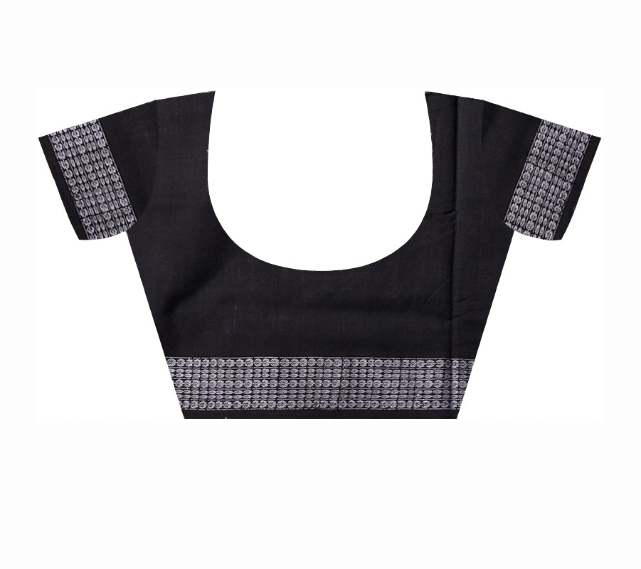 Elephant design pure cotton saree. - Koshali Arts & Crafts Enterprise