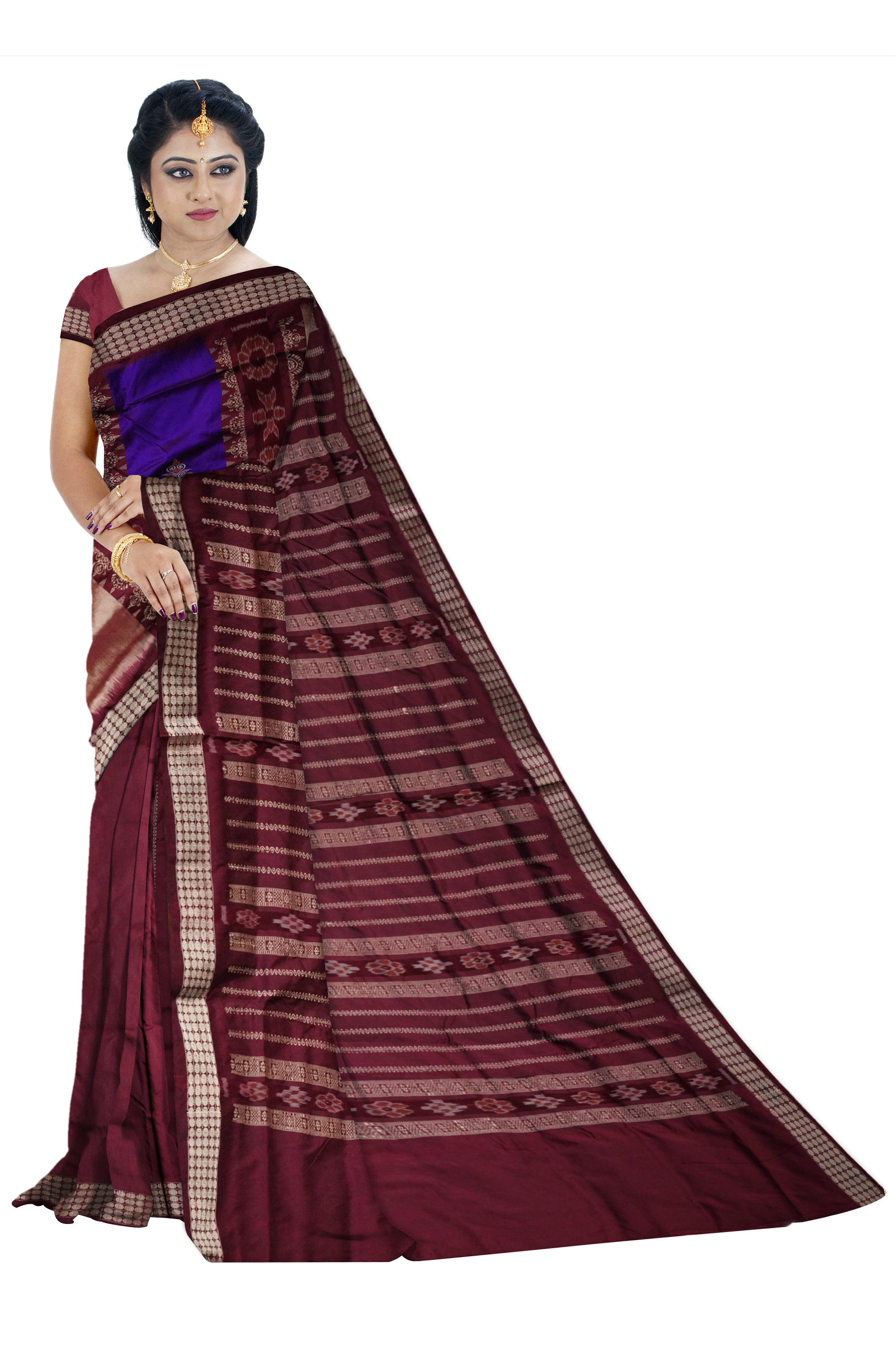 Latest design patli pata saree is 3d color base. - Koshali Arts & Crafts Enterprise