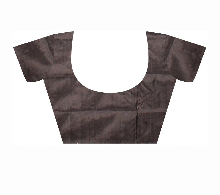 BLUE HAND WOVEN SAMBALPURI PATA SAREE WITH BLOUSE - Koshali Arts & Crafts Enterprise