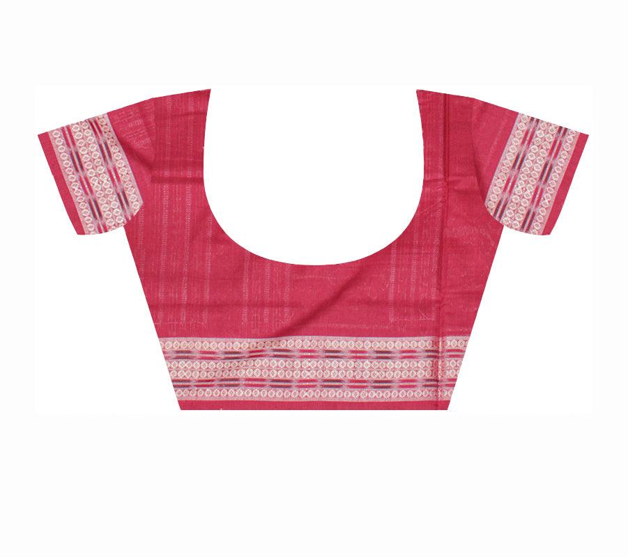 Latest tree design Green colour sambalpuri cotton saree with blouse piece. - Koshali Arts & Crafts Enterprise