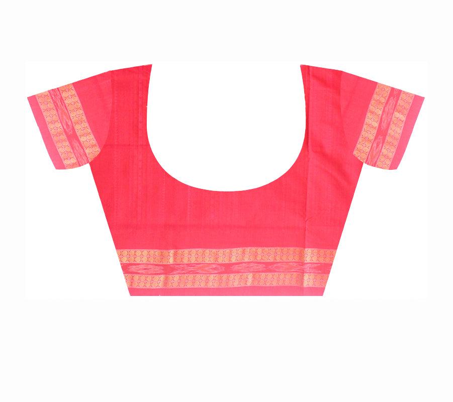 LATEST NEW PATTERN TERRACOTTA WITH TREE AND FLOWER BASED COTTON SAREE IN BLACK,WHITE AND RED AVAILABLE WITH BLOUSE . - Koshali Arts & Crafts Enterprise