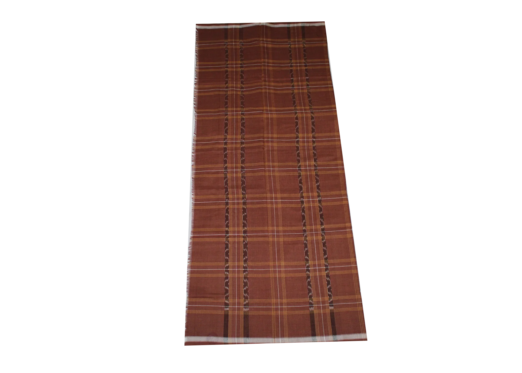Handloom Pure Cotton Special Sambalpuri Lungi of 2.25 mtr For Men. - Koshali Arts & Crafts Enterprise