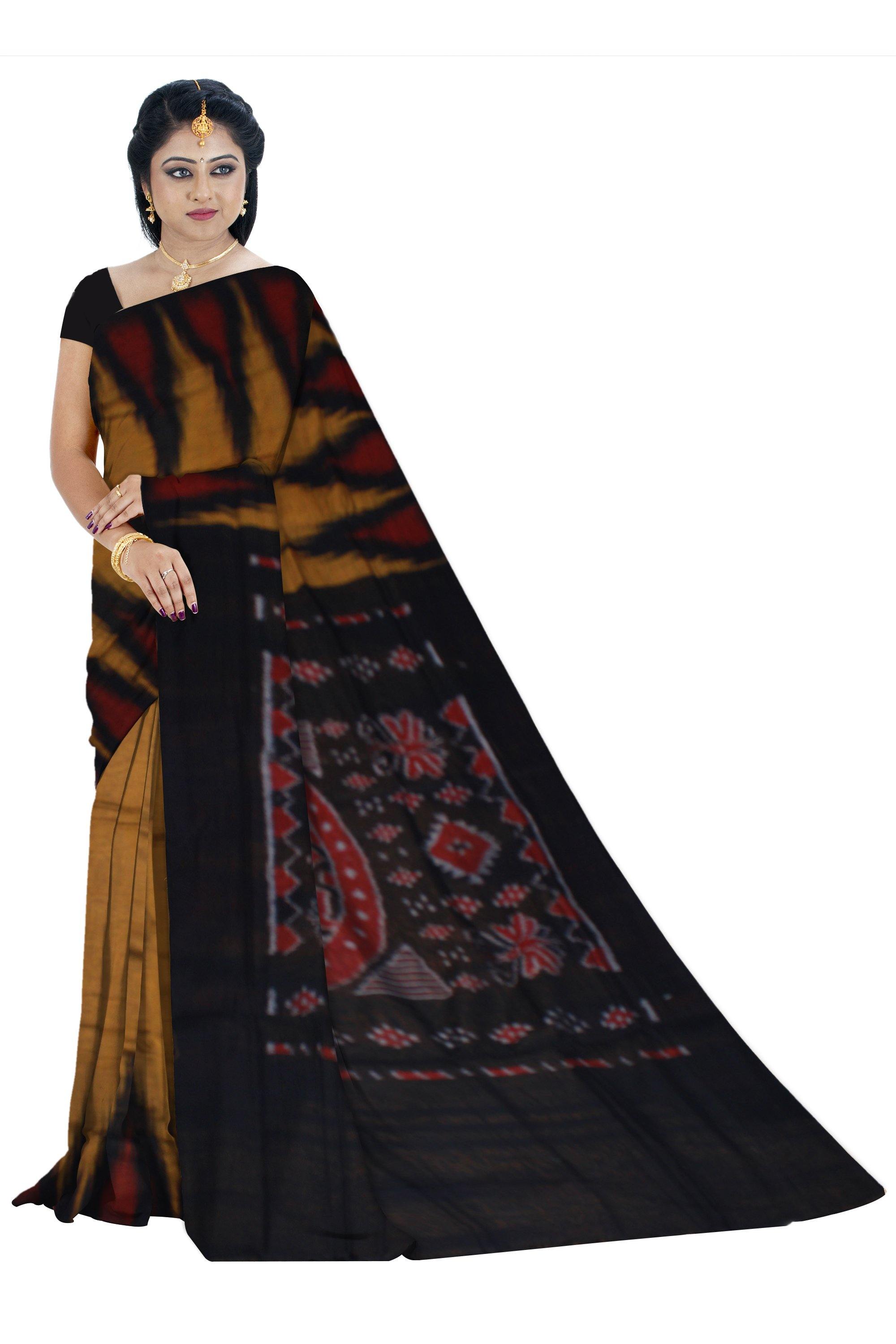 Sambalpuri Fera Cotton Saree - Koshali Arts & Crafts Enterprise