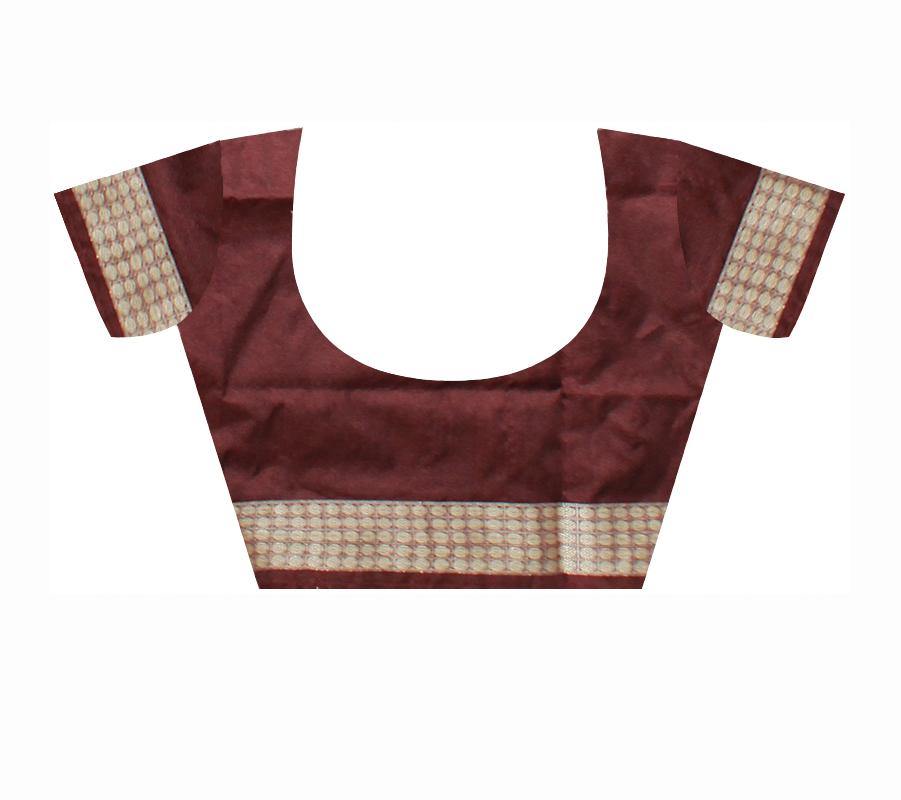 Pink color Padma pata saree with blouse piece.... - Koshali Arts & Crafts Enterprise