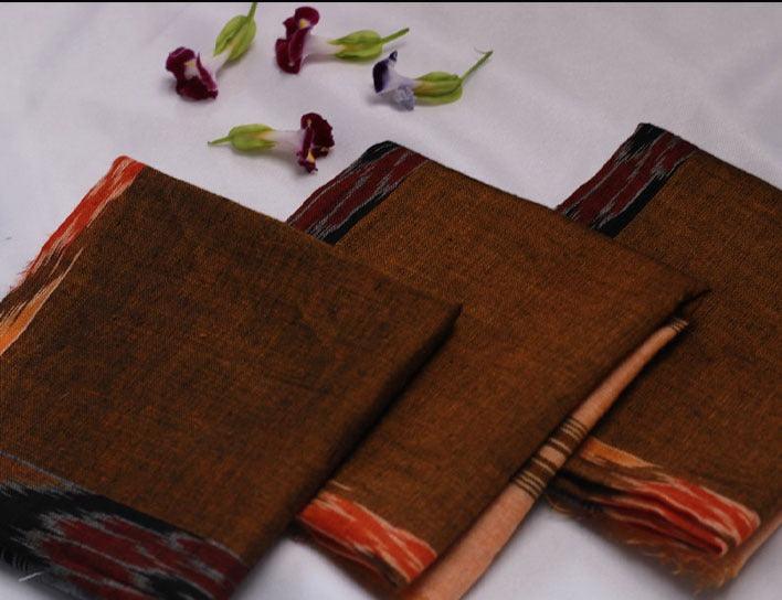SAMBALPURI HANDLOOM HANDKERCHIEF PACK OF 3 - Koshali Arts & Crafts Enterprise