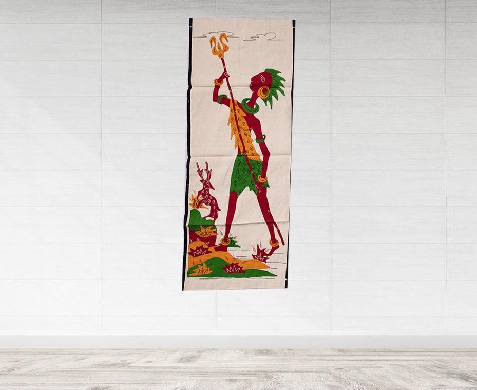 Beautiful Tribal Art Handcrafted Pipili Applique Work Chandua Wall Hanging Home Decor - Koshali Arts & Crafts Enterprise