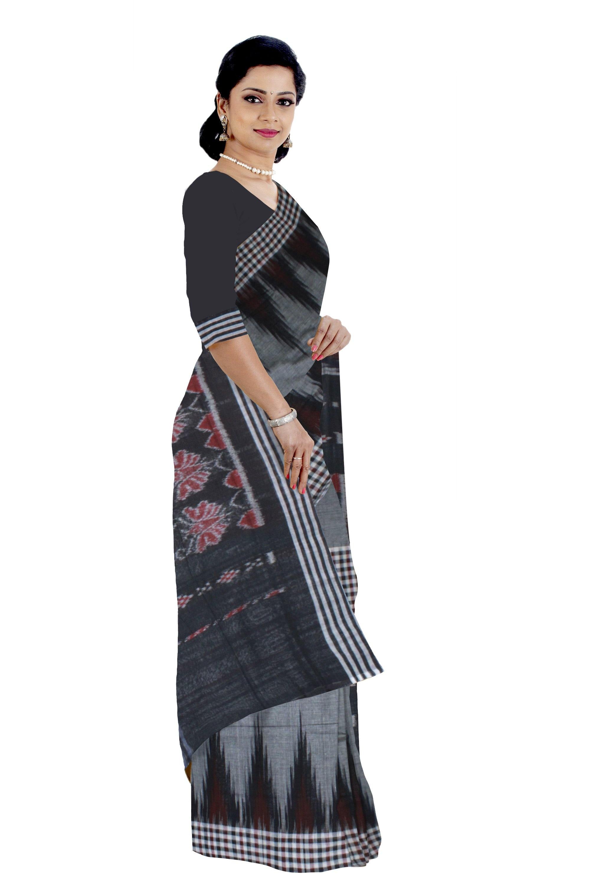 Sambalpuri Fera  Cotton Saree - Koshali Arts & Crafts Enterprise