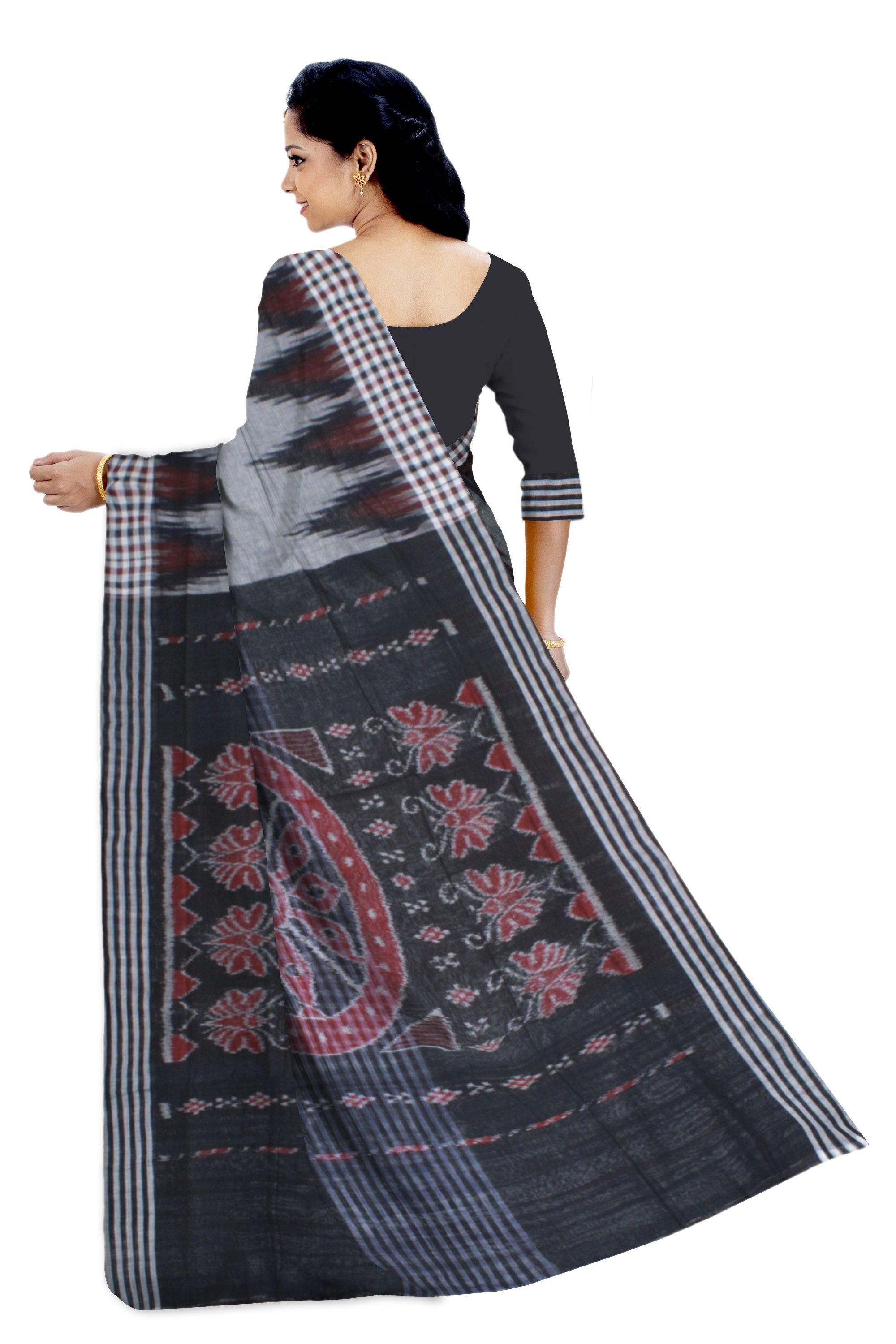 Sambalpuri Fera Cotton Saree - Koshali Arts & Crafts Enterprise