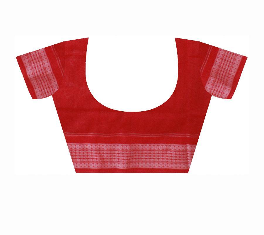 Brown color cotton Saree with Musical Instrument Design - Koshali Arts & Crafts Enterprise