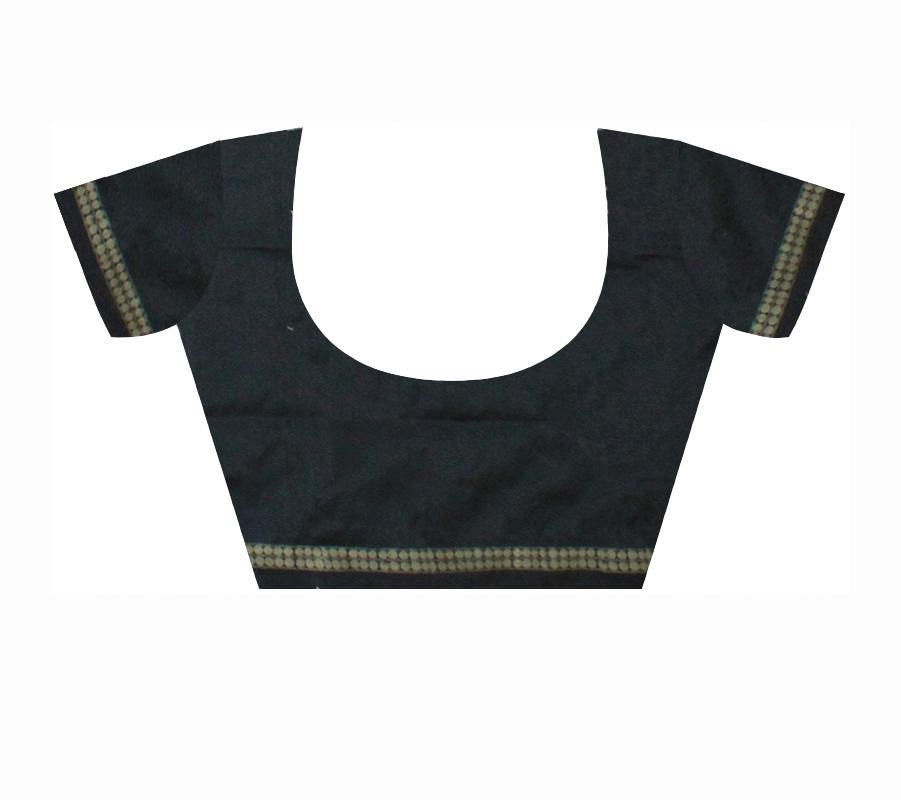 MAROON COLOR BOOTY PATTERN SONEPUR PATA SAREE - Koshali Arts & Crafts Enterprise