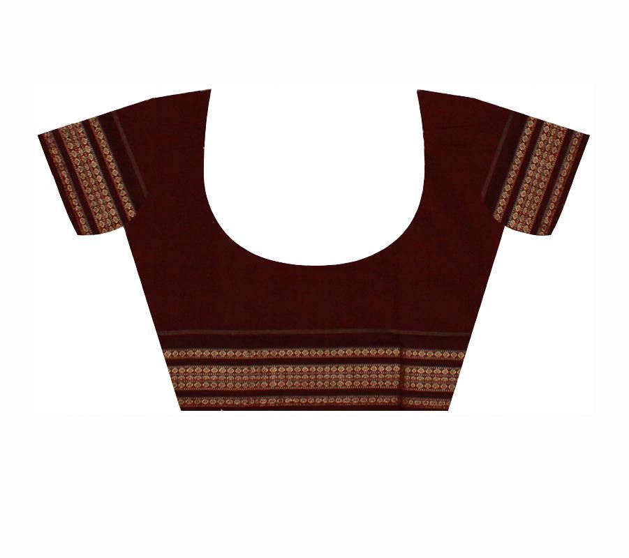 Exclusive Sambalpuri Barpali Saree in Bomkei Pattern (with Blouse Piece) - Koshali Arts & Crafts Enterprise