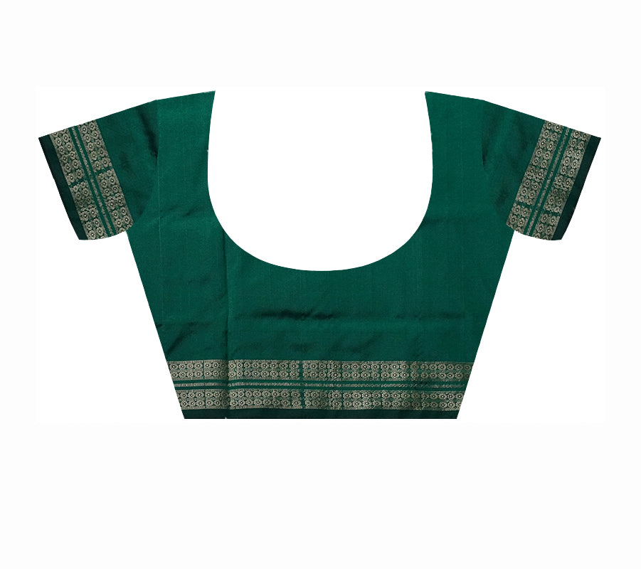 Purple, Black & Green color 5kuthi pasapali design pata saree. - Koshali Arts & Crafts Enterprise