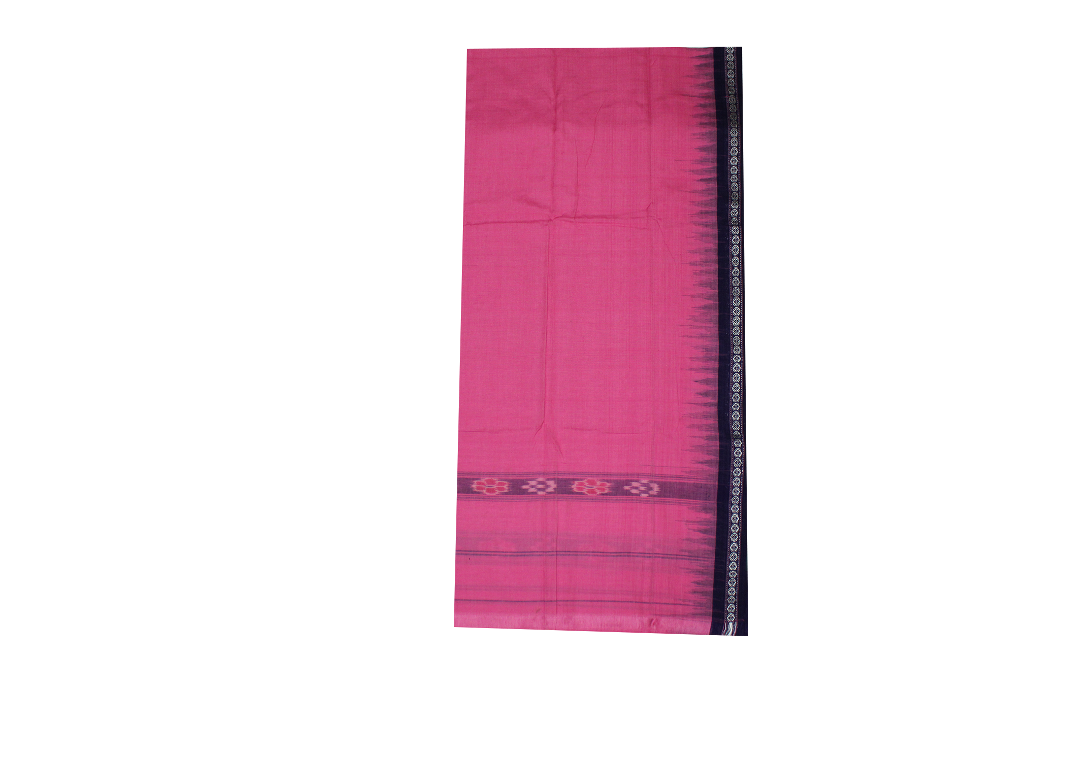 Handloom  Pure Cotton Sambalpuri Gamcha \ Handloom Napkin of 2 mtr For Men. - Koshali Arts & Crafts Enterprise