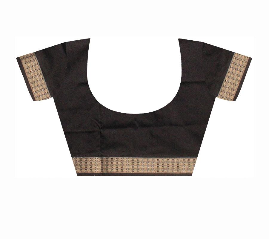 PINK COLOR SONEPUR PATLI SAREE, DOLL PRINT PALLU. AVAILABLE WITH BLOUSE PIECE. - Koshali Arts & Crafts Enterprise