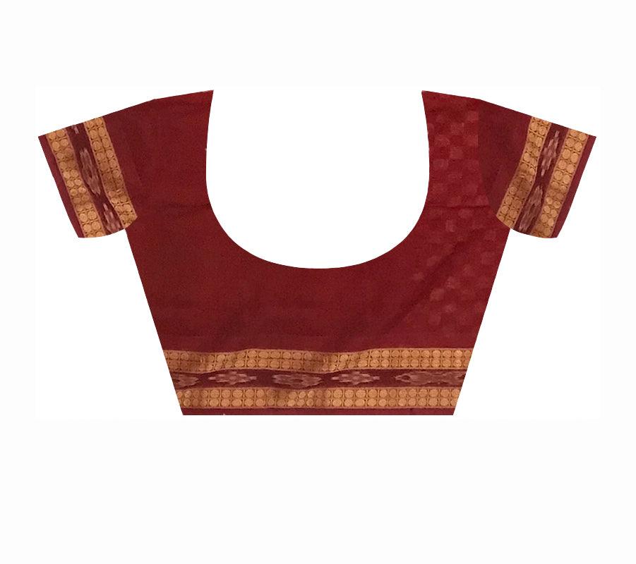 BODY BIG  PASAPALI PATTERN COTTON SAREE , WITH BLOUSE PIECE. - Koshali Arts & Crafts Enterprise