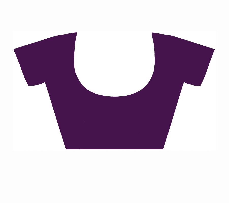 Violet color Sambalpuri pata saree with blouse piece. - Koshali Arts & Crafts Enterprise