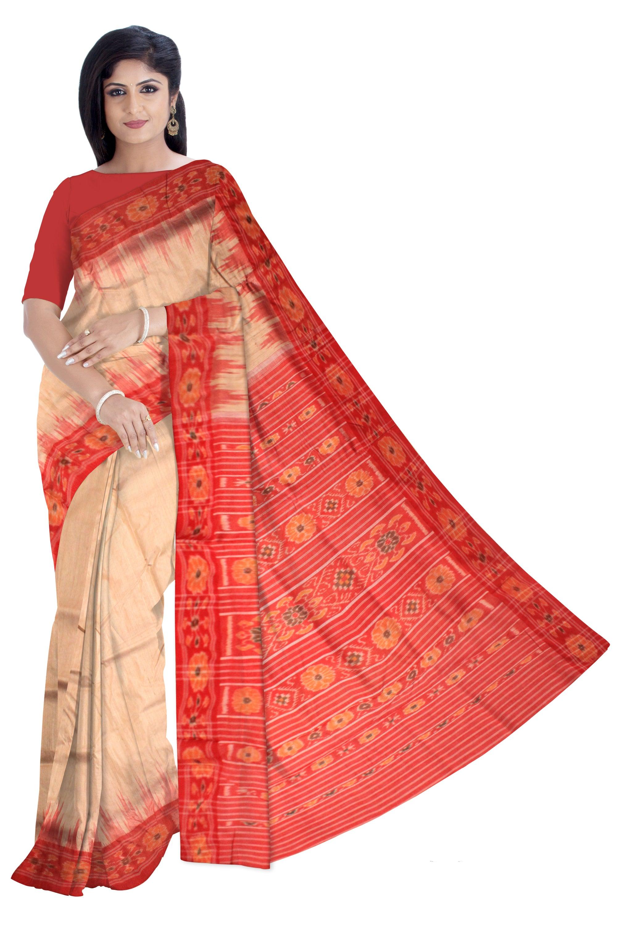 LATEST  NEW COLLECTION  PURE SILK TUSSAR SAREE WITH OUT BLOUSE PIECE. - Koshali Arts & Crafts Enterprise