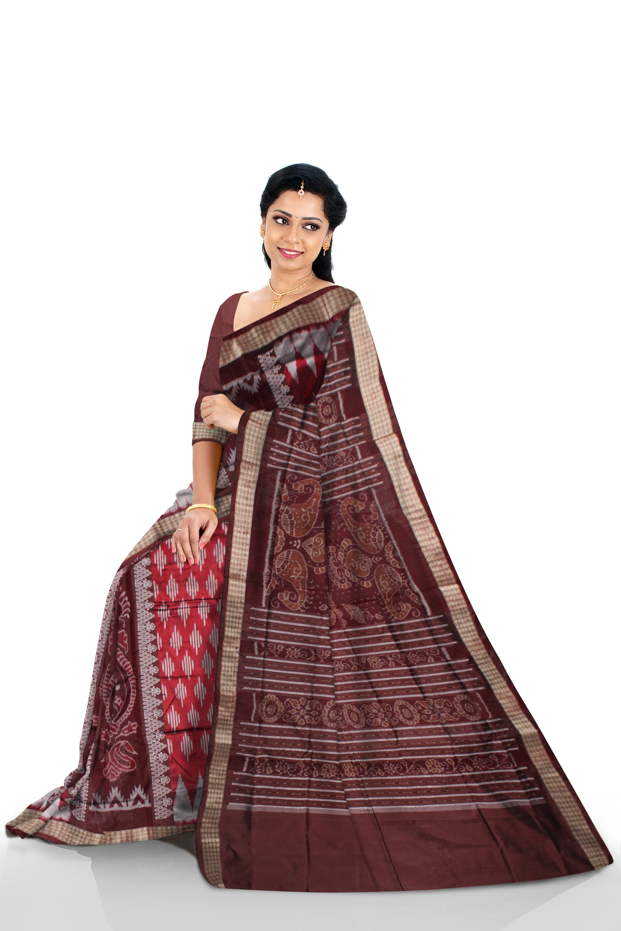 Authentic Pata saree is 3d color base. - Koshali Arts & Crafts Enterprise