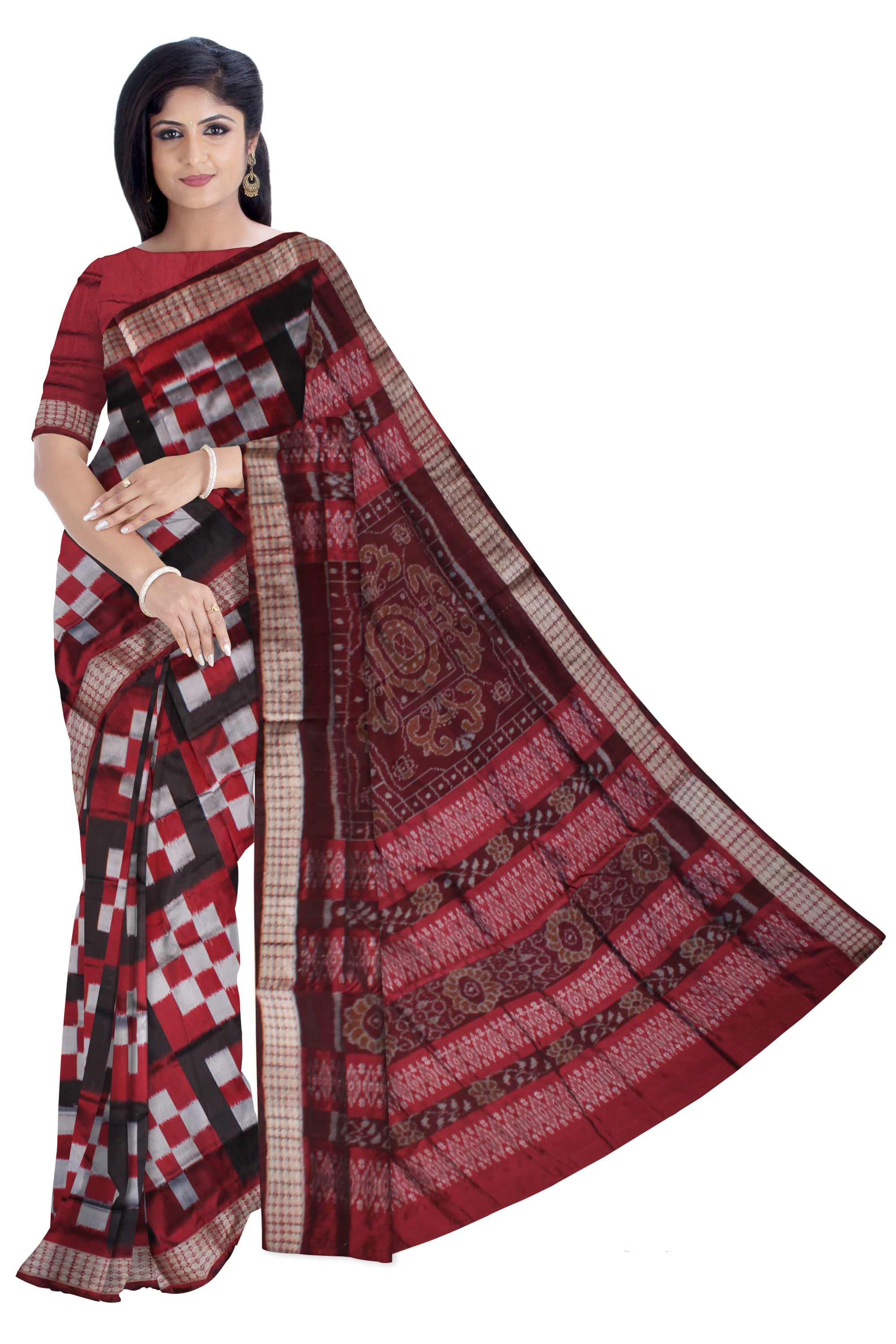 Whole body pasapali pattern pata saree. - Koshali Arts & Crafts Enterprise