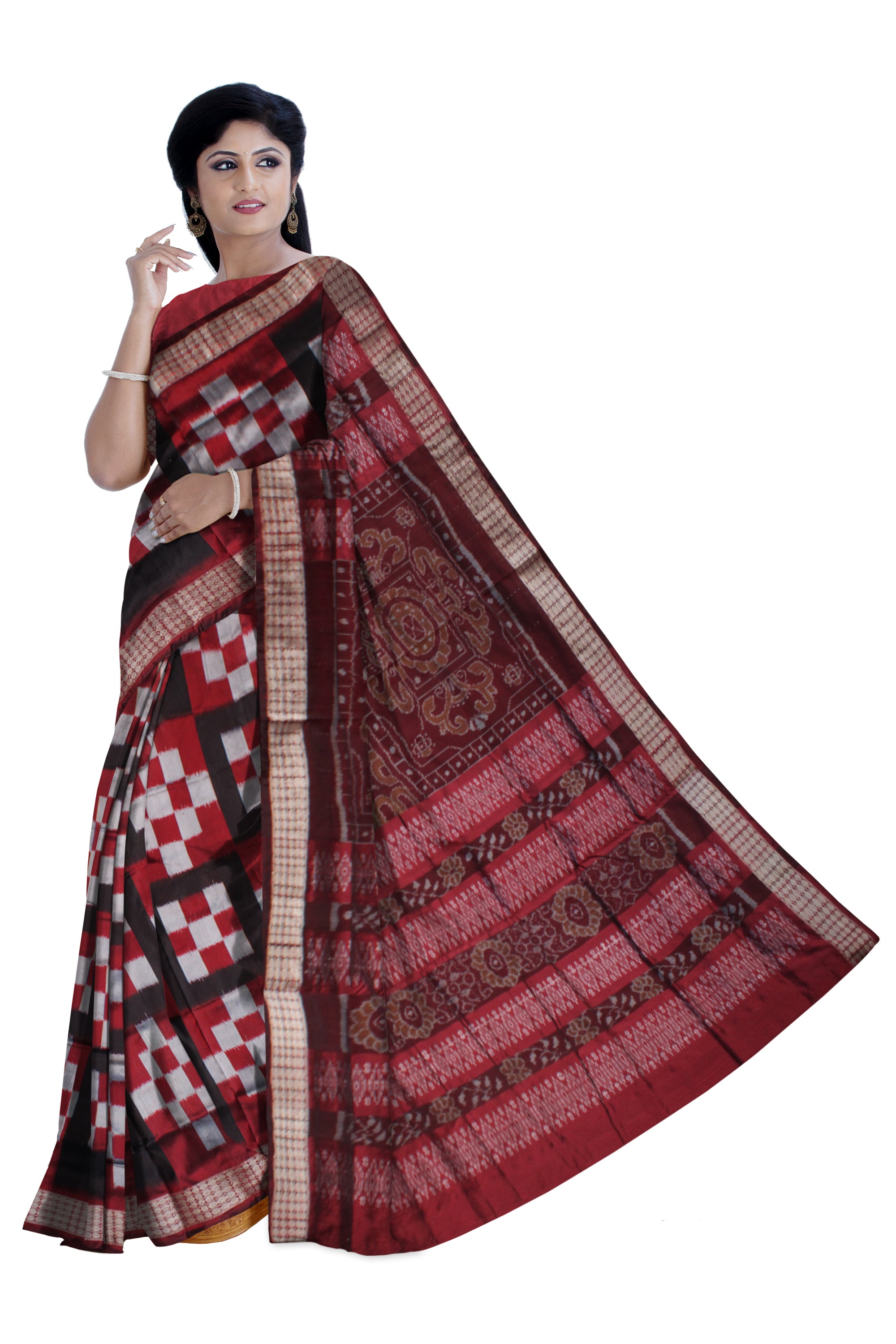 Whole body pasapali pattern pata saree. - Koshali Arts & Crafts Enterprise