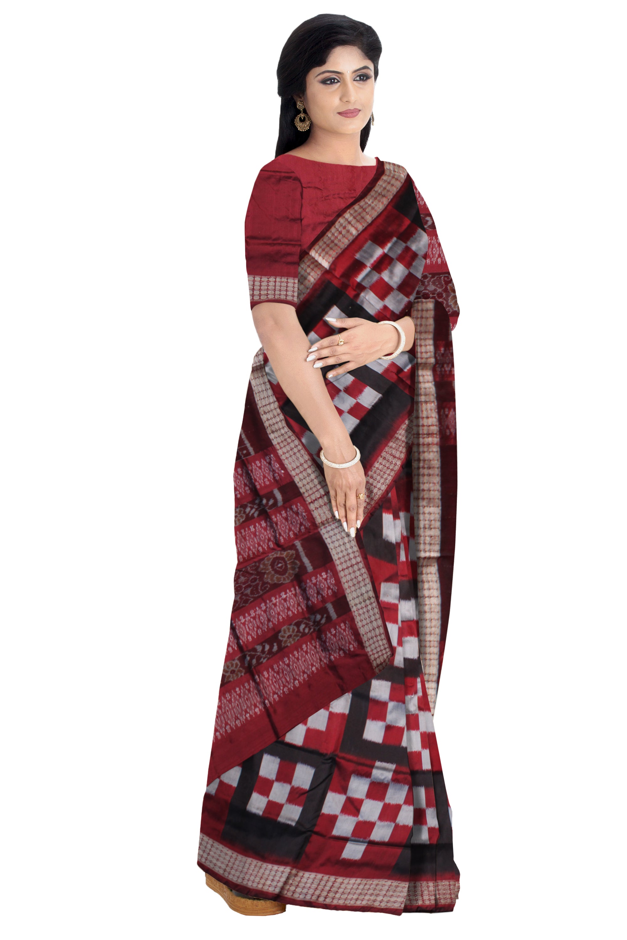 Whole body pasapali pattern pata saree. - Koshali Arts & Crafts Enterprise