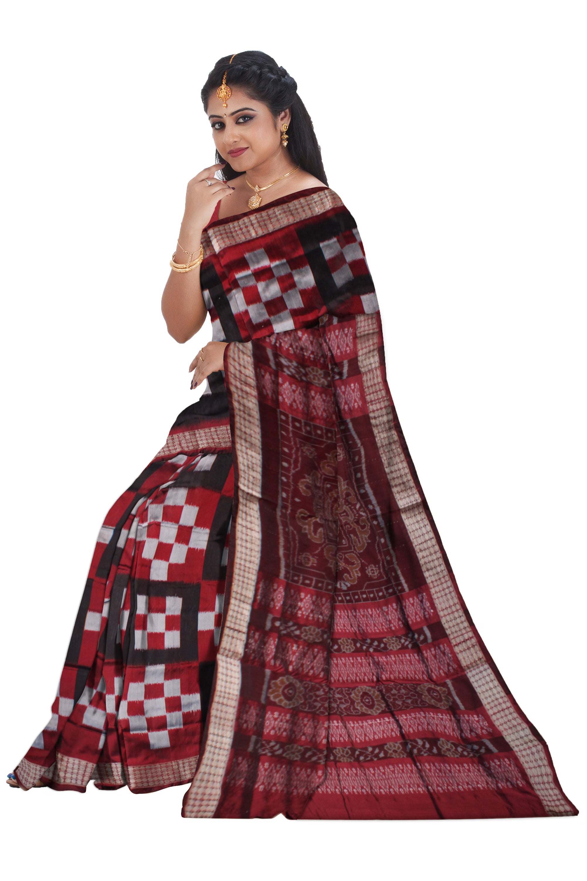 Whole body pasapali pattern pata saree. - Koshali Arts & Crafts Enterprise