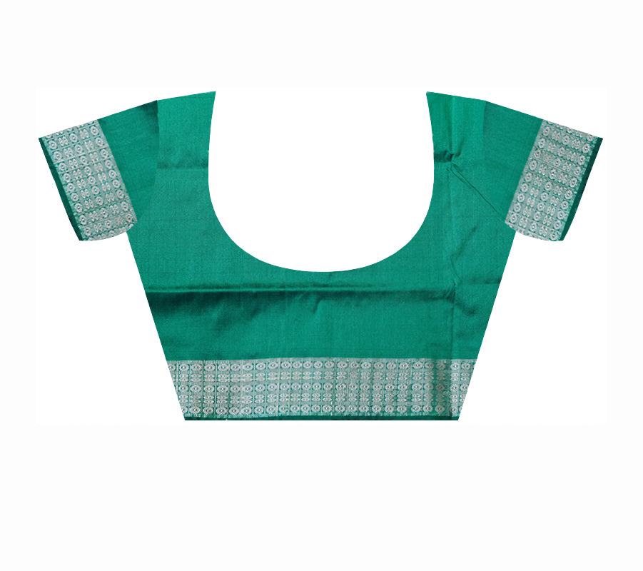 3d color terracotta pattern patli pata saree. - Koshali Arts & Crafts Enterprise