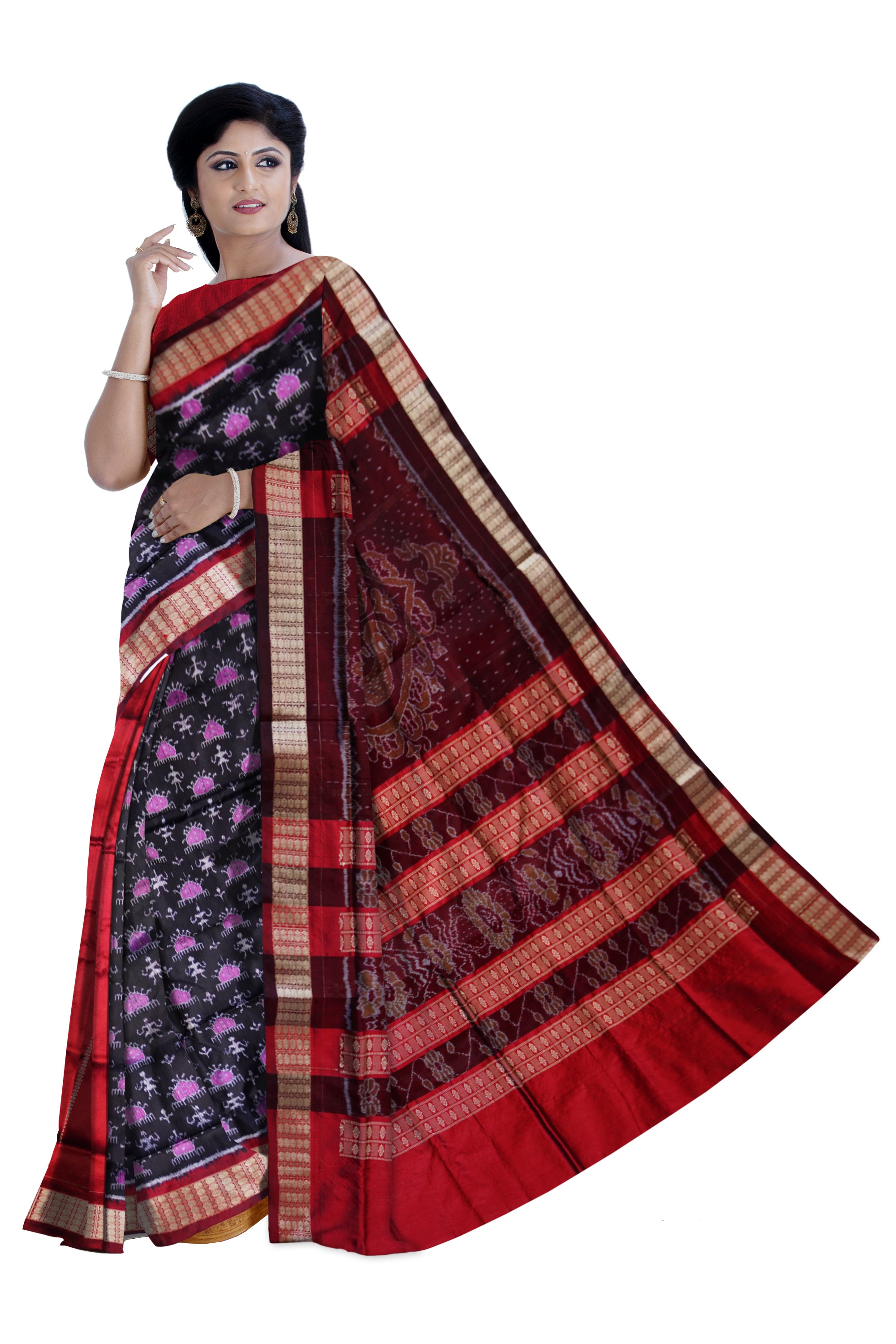 New design patli pata with terracotta pattern. - Koshali Arts & Crafts Enterprise