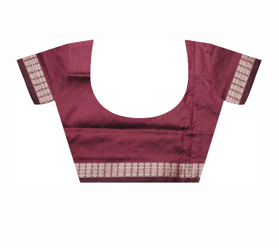 3D Color traditional village pattern patli pata saree. - Koshali Arts & Crafts Enterprise