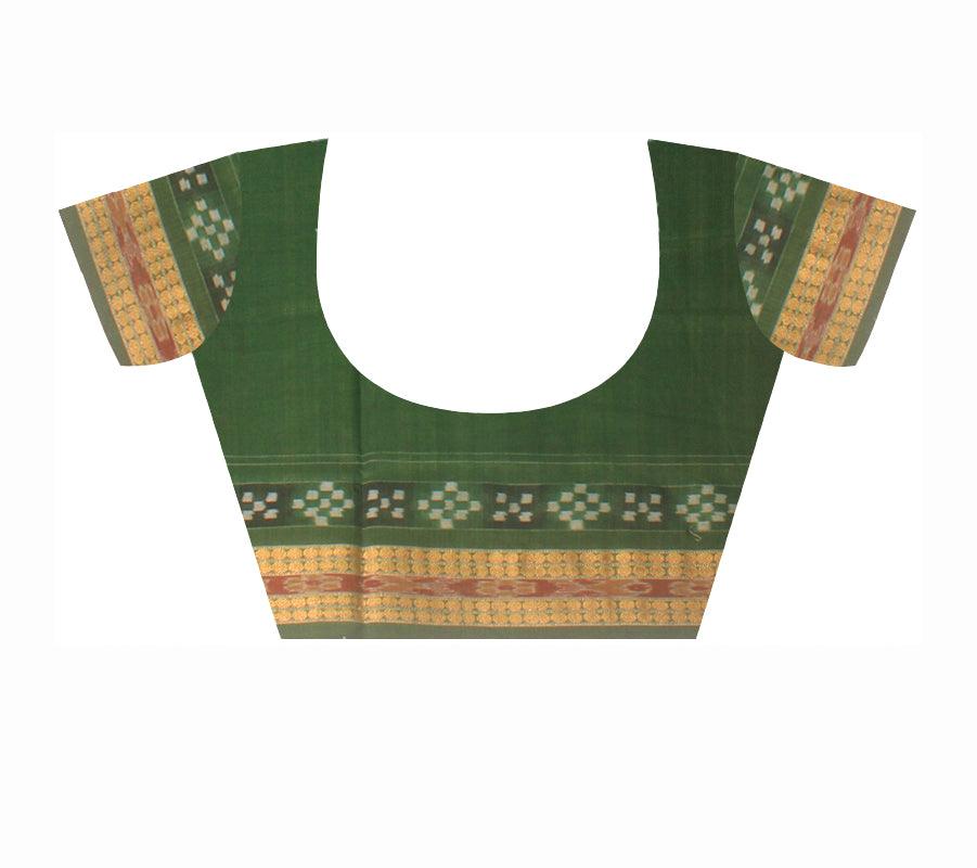 Sambalpuri cotton saree in a Very unique design with blouse piece. - Koshali Arts & Crafts Enterprise