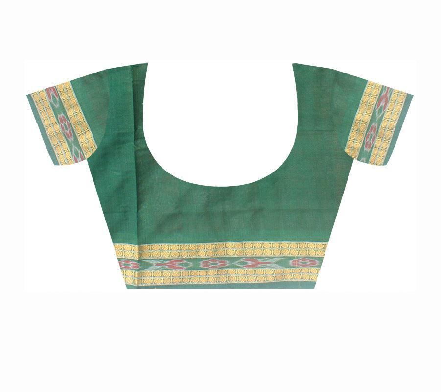 3D color of sambalpuri ikat design saree with blouse piece. - Koshali Arts & Crafts Enterprise
